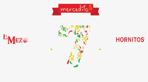 Mercadito 7 Year Anniversary - 7 Year Anniversary Png, Transparent Png, Transparent PNG