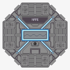 Preview - Space Station Top Down, HD Png Download, Transparent PNG