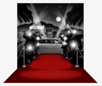 Red Carpet Background - Red Carpet Hollywood Background, HD Png Download, Transparent PNG