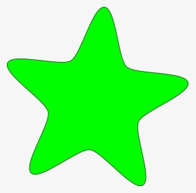 Green,star,clip Art,symbol - Clip Art Green Star, HD Png Download, Transparent PNG