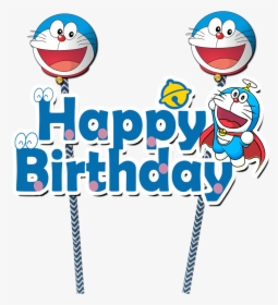 Doraemon Birthday Png - Doraemon Birthday Tarpaulin Design, Transparent Png, Transparent PNG