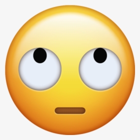 Download Flushed Emoji Face [iphone Ios Emojis In Png] - Flushed Face Emoji Png, Transparent Png, Transparent PNG