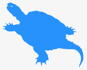 Alligator Snapping Turtle Silhouette, HD Png Download, Transparent PNG