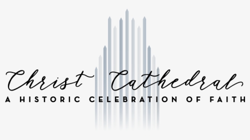 Christcathedral19 Logo Black[1] - Calligraphy, HD Png Download, Transparent PNG
