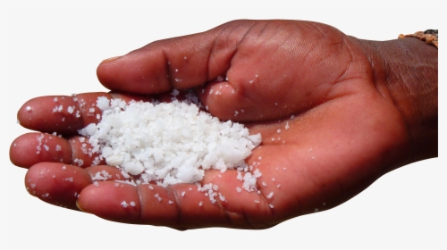 Sea Salt In Palm Of Hand Png Image - Salt In Hand, Transparent Png, Transparent PNG