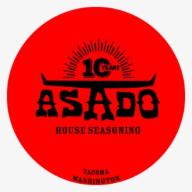 Asado House Spice 10 Year - Circle, HD Png Download, Transparent PNG