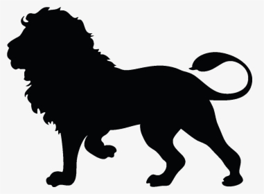 Lion Silhouette Cougar Clip Art - Silhouette Lion, HD Png Download, Transparent PNG