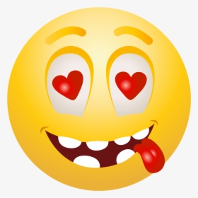 In Love Emoticon Emoji Png Info - Love Emoji Clipart, Transparent Png, Transparent PNG
