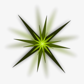 Green Stars Clipart Star - Light Burst Clip Art, HD Png Download, Transparent PNG