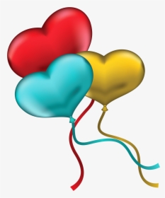 Balloon Clipart Free Images - Heart Balloon Free Clipart, HD Png Download, Transparent PNG