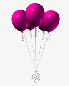 Pink Birthday Balloons Png , Png Download - Pink Birthday Balloons Png, Transparent Png, Transparent PNG