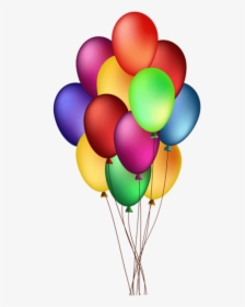 Bunch Of Colorful Balloons Png - Bunch Of Balloons Clipart, Transparent Png, Transparent PNG