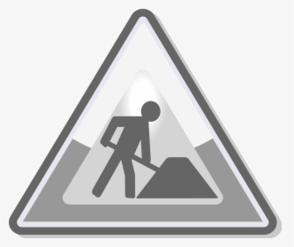 Png Under Construction Icon , Png Download - Road Signs Road Works, Transparent Png, Transparent PNG
