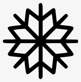 Christmas Snowflake Winter Snow - Flake Icon, HD Png Download, Transparent PNG