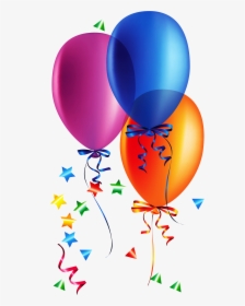Colorful Balloons Png Transparent Image - Birthday Balloons Png, Png Download, Transparent PNG