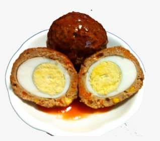 Lions Head Meatball Scotch Egg Chinese Cuisine - Scotch Egg Png, Transparent Png, Transparent PNG