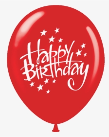 Red Happy Birthday Balloon, HD Png Download, Transparent PNG