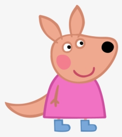 Peppa Pig Rabbit Characters Cartoon Hd Png Download