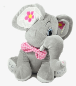 Elephant Png Transparent - Soft Toy Baby Elephant, Png Download, Transparent PNG