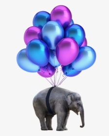#elephant #png #nobackground #balloons - 18 Balloons For Debut, Transparent Png, Transparent PNG