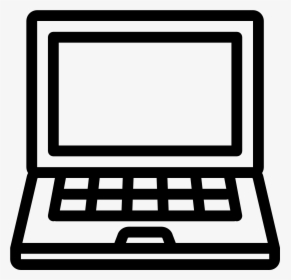 Images Of Black And - Laptop Computer Icon Png, Transparent Png, Transparent PNG