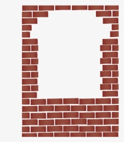 Clip Art Wall Tile Bricks Transprent - Cartoon Transparent Background Bricks Png, Png Download, Transparent PNG