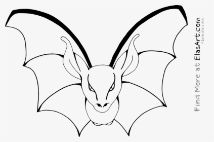 Halloween Bats Coloring Pages Printable - Bat Color Page Halloween, HD Png Download, Transparent PNG