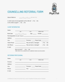 Certificate Sample Unique Dcbuscharter Of Bcd7a922 - Counselling Referral Form Templates, HD Png Download, Transparent PNG