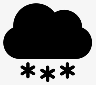 Free Png Download Cloud Snow Icon Png Images Background - Transparent Background Snow Cloud Icon, Png Download, Transparent PNG