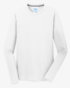White - Long-sleeved T-shirt, HD Png Download, Transparent PNG