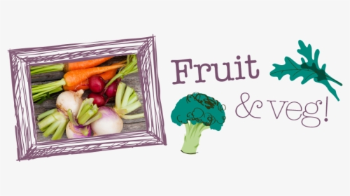 Fruit And Veg - Broccoli, HD Png Download, Transparent PNG
