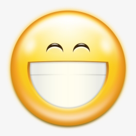 File Oxygen Emotes Face Smile Big Svg Wikimedia Commons - Smile Face, HD Png Download, Transparent PNG