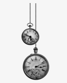 #clock #grey #time #hanging - Hanging Clock Png, Transparent Png, Transparent PNG