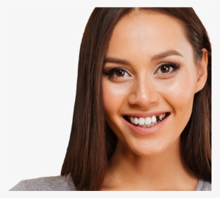 Transparent Teeth Smile Png - Woman Missing Front Teeth, Png Download, Transparent PNG