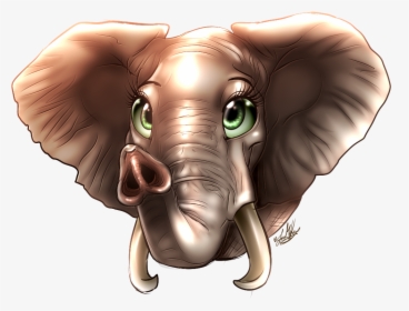 Beautiful Eyes, How Time Flies~ - Indian Elephant, HD Png Download, Transparent PNG