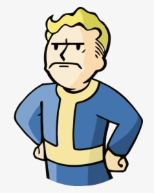Fallout Guy Png - Transparent Vault Boy Png, Png Download, Transparent PNG