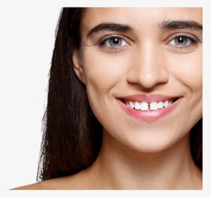 Attractive Smiling Woman With Gap Between Her Front - Gap In Teeth, HD Png Download, Transparent PNG