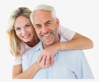 Older Smiling Couple With Great Teeth - Sleep Apnea Free Consultation, HD Png Download, Transparent PNG