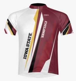 Iowa State University Men S Sport Cut Cycling Jersey - Sports Jersey, HD Png Download, Transparent PNG