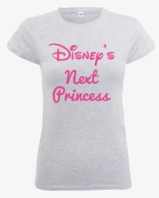 Disney S Next Princess Grey Tshirt Size M Re077 Dd - Walt Disney, HD Png Download, Transparent PNG