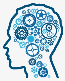 Gear Intelligence Artificial Thought Brain Vector Human - Mental Health, HD Png Download, Transparent PNG