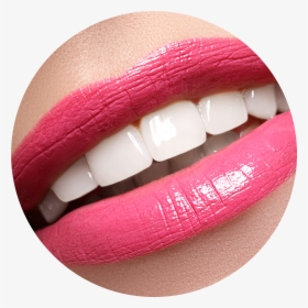 White Smile Lips Pink, HD Png Download, Transparent PNG