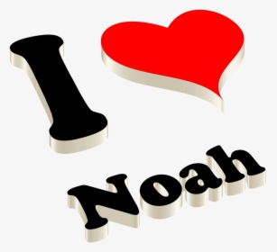 Noah Heart Name Transparent Png - Noah Name Tag, Png Download, Transparent PNG