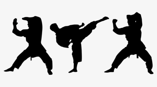 Karate Silhouette Png Hd Image - Karate Png, Transparent Png, Transparent PNG