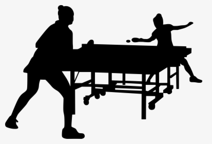 Vector Silhouette Ping Pong Png, Transparent Png, Transparent PNG