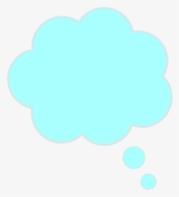 Thinking Bubble Clipart, HD Png Download, Transparent PNG