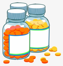 Medicine, Pills, Bottles, Medical, Capsules, Pharmacy - Storage And Administration Of Medication, HD Png Download, Transparent PNG