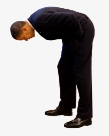 Obama Standing Png - Man Looking Down Png, Transparent Png, Transparent PNG