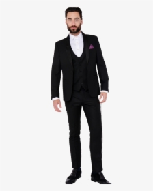 Black Tuxedo Png Pics - Mens Suits Png Hd, Transparent Png, Transparent PNG