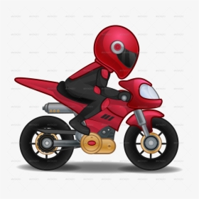 Motorcycle Vector - Transparent Background Motorbike Clipart, HD Png Download, Transparent PNG